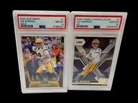 (8) Graedd Football Cards; Caleb Williams, Trevor Lawrence, Joe Burrow