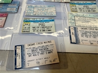 Large Group of Rock-N-Roll Ticket Stubs