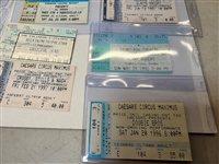 Large Group of Rock-N-Roll Ticket Stubs
