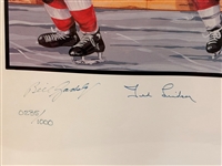Detroit Red Wings Legends Multi Signed Lithograph 235/1000