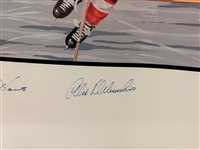 Detroit Red Wings Legends Multi Signed Lithograph 235/1000