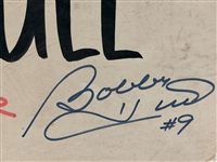 Meet Chicago Blackhawks Bobby Hull Advertising Poster Signed by Hull