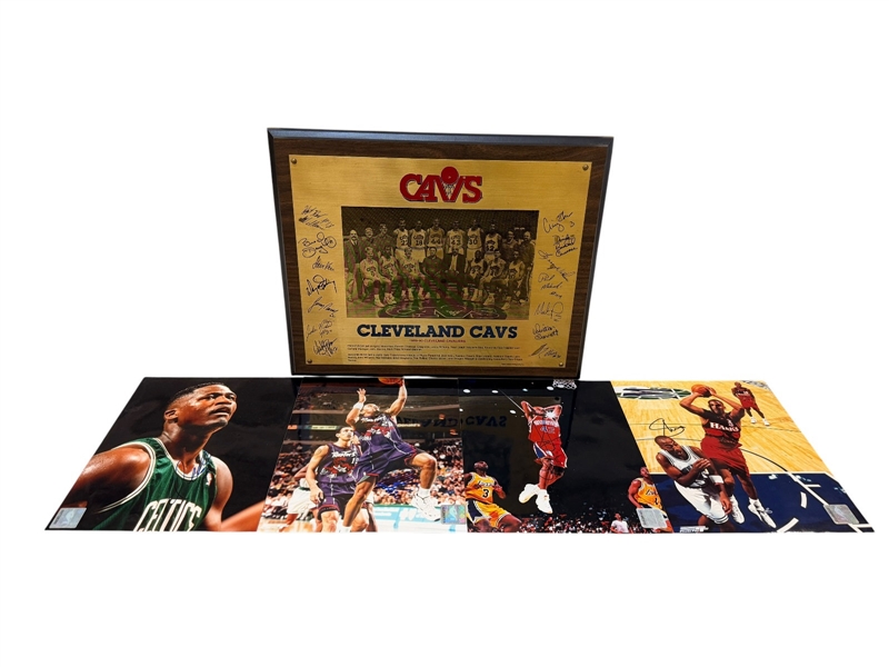 Group of Basketball Memorabilia: Autographs