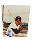 (2) Autographed Color Baseball Photos; Minnie Minoso, UD Signed Print Garvey, Doby, Fingers