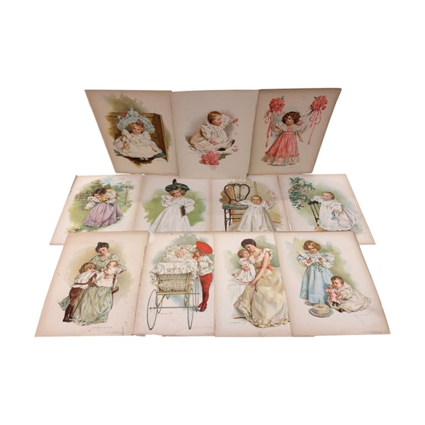 Group of 1898 Maud Humphrey Prints