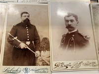 Group of Cabinet Photographs Cleveland Area Photographers All Military