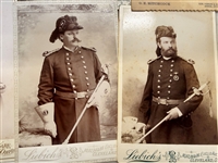 Group of Cabinet Photographs Cleveland Area Photographers All Military