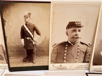 Group of Cabinet Photographs Cleveland Area Photographers All Military
