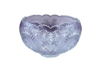 Vintage L.E. Smith Punch Bowl Set Pinwheel and Stars Pattern
