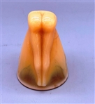 Vintage McKee Bottoms Up Uranium Shot Glass