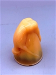 Vintage McKee Bottoms Up Uranium Shot Glass