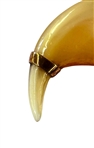9k Gold Quartz Claw Brooch