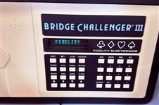 1979 Fidelity Electronics Bridge Challenger III Digital Game Set
