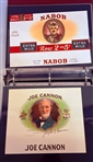 Calhoun's Collector Society Lithograph Cigar Labels in Binder