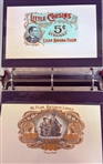 Calhoun's Collector Society Lithograph Cigar Labels in Binder