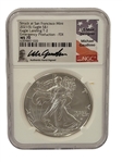 (4) American Eagles Graded NGC, ANACS First Strikes, FDI, Signed
