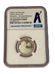 (10) Graded Quarters 2022-S 10-Coin Silver Proof Set Advance Releases PF70 Ultra Cameo NGC