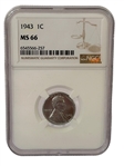 (8) Graded Lincoln Cents NGC
