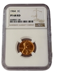 (8) Graded Lincoln Cents NGC