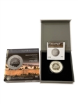 Wall of Jerusalem 1 Ounce .999 Bullion Round Original Box and COA