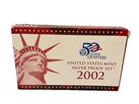 (5) US Mint Silver Proof Sets in Boxes; 2002, 2018, 2019, 2020, 2022