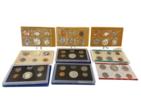 (8) US Mint Silver Uncirculated Sets; 1963, (2) 1964, 1965, 1968, 1969, 1970