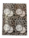 (4) Jefferson Nickel Albums 1938-1961 in Harris Albums Complete