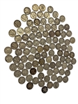 (2) Rolls Mercury Silver Dimes, Many AU