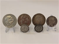 (6) Austria Corona and Florins 19th Century