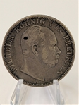 (8) German States Prussia & Baden 3, 5 Marks and 1 Thaler