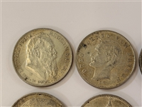 (6) Germany Silver 2, 5 Mark Coins