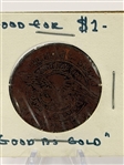 (8) Good for Trade Tokens Turn of the Century