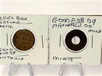 (8) Good for Trade Tokens Turn of the Century