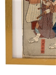 Utagawa Kuniyoshi Woodblock The Monk Doin Hoshi