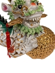 Pair of Export Porcelain Foo Dogs