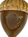 (2) Art Glass Paperweights; Cohn-Stone Studios Acorn