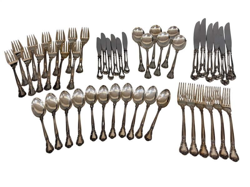 Gorham Sterling Silver Flatware Set "Chantilly"