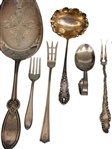Group of Miscellaneous Sterling Silver Flatware Pieces