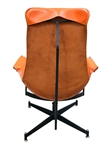 William Katavolos MCM Leather Slingback Chair