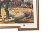 Dale Gallon S/N Lithograph Civil War Fire at the Angle