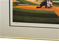 Bill Purdom Last Crosley Pitch S/N Lithograph