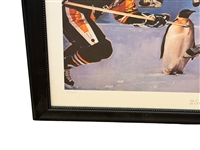 Steve Palmer Pittsburgh Penguins 25th Anniversary S/N Lithograph