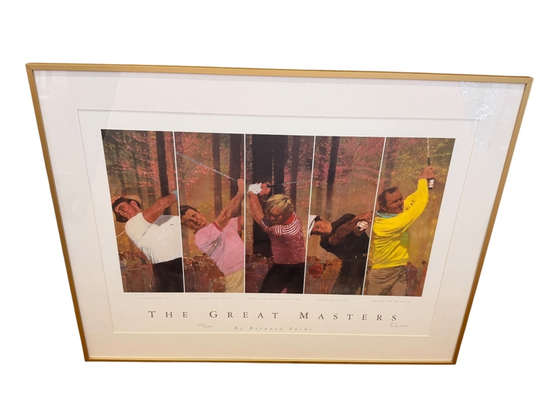 Bernard Fuchs S/N Lithograph "The Great Masters"