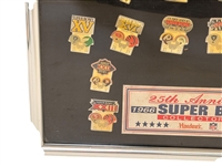 25th Anniversary Super Bowl Pin Set 1966-1990