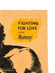 Theatrical Poster Attached to Board 1932 The Fighting Champ