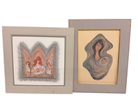 Pair Patricia Buckley Moss Signed Lithographs