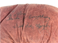 1950's Benlee Boxing Glove Autographed by Irish Pat Murphy