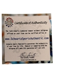 Sugar Ray Leonard Everlast Black Autographed Boxing Glove Schwartz Sports Authority COA