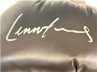 Lennox Lewis Autographed Everlast Black Boxing Glove Schwartz Sports Authority COA