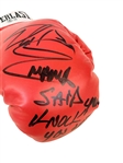 LL Cool J Autographed Red Everlast Boxing Glove Beckett COA MamaSaid Knock You Out